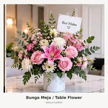 Bunga Meja Fairmont Jakarta