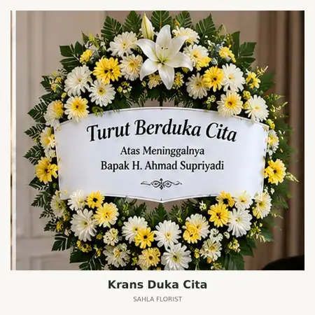 Krans Bunga Duka Fairmont Jakarta